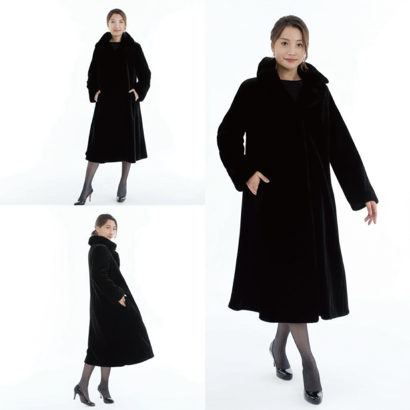 ﾐﾝｸｼｪｱｰﾄﾞｺｰﾄ