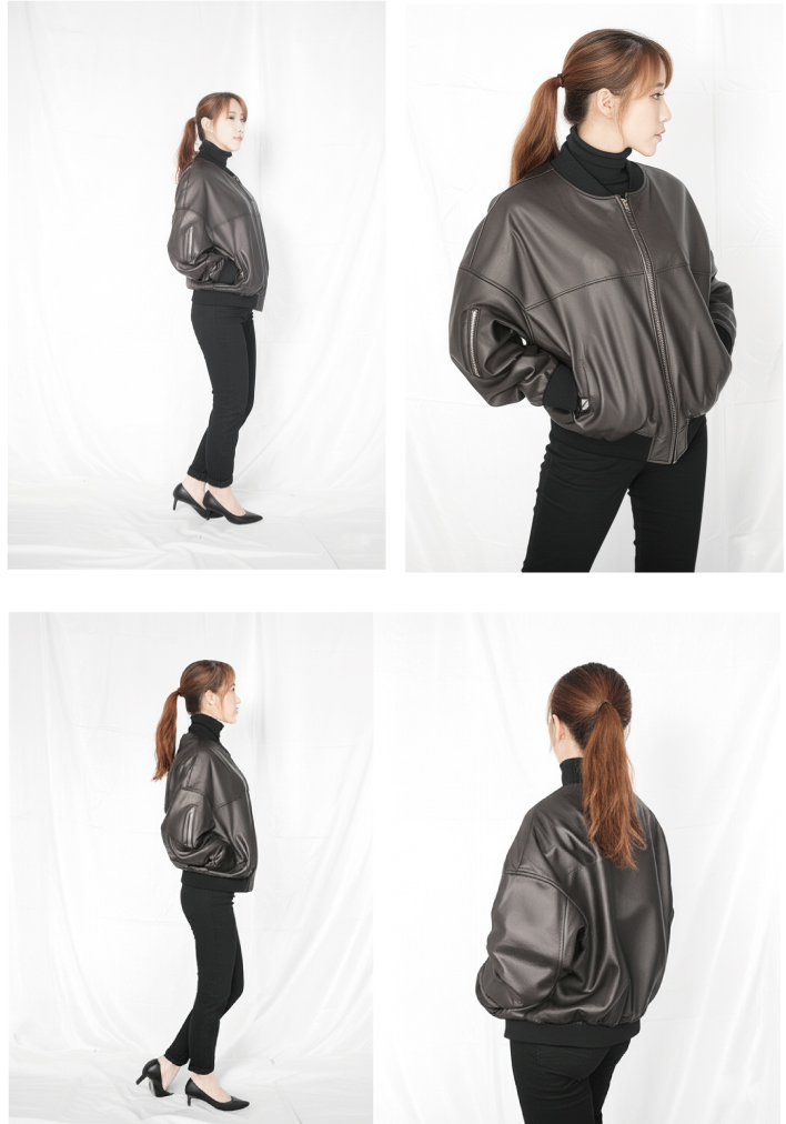 ラムジャケット　ボンバージャケット